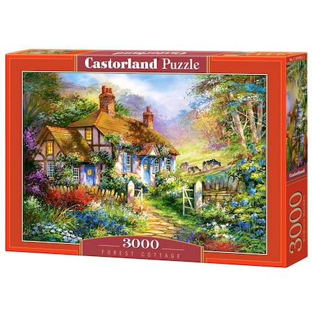 Castorland Forest Cottage Jigsaw Puzzle - 3000 Piece C-300402-2